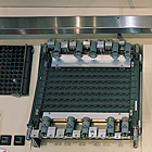 DIPS-11/45の中央処理装置(CPU部)部品の写真